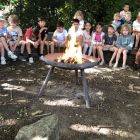 Jaarlijkse traditie: kampvuur met marshmallows ❤️