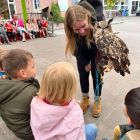 Uilen op bezoek in de derde kleuterklas