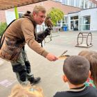 Uilen op bezoek in de derde kleuterklas