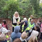 Uitstap naar het parkbos