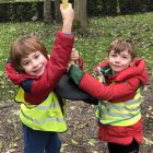 Uitstap naar het parkbos