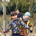 Uitstap naar het parkbos
